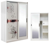 Lemari Pakaian Steel 2 Pintu INF 12 E-N